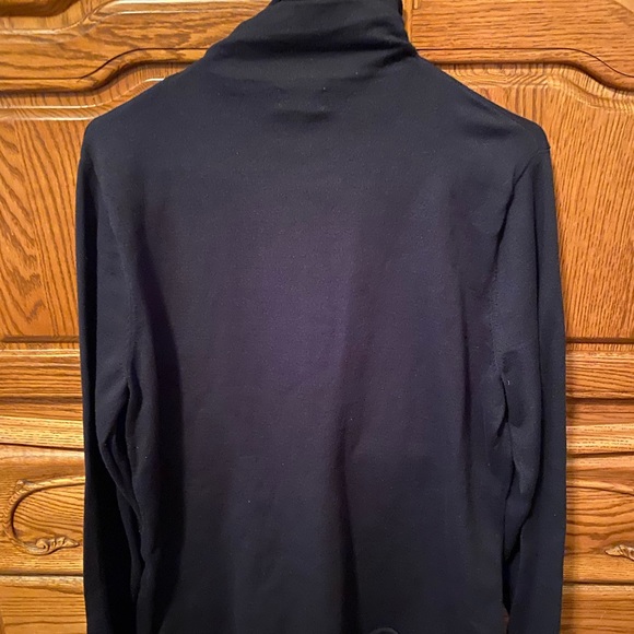 Duluth Trading Company Black Turtleneck Sweater, XL. - Picture 3 of 4